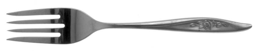 One Rose (Stainless, 1962) Individual Salad Fork