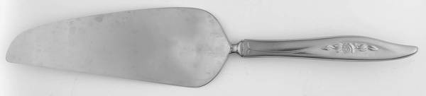 One Rose (Stainless, 1962) Pie & Cake Server with Stainless Blade