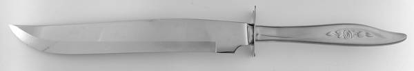 One Rose (Stainless, 1962) Small Steak Carving Knife with Stainless Blade