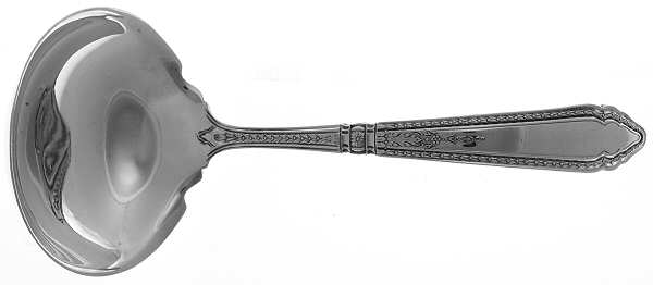 Oxford (Sterling, 1928, No Monograms) Solid Gravy Ladle