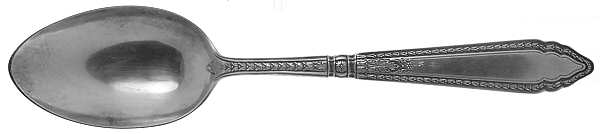 Oxford (Sterling, 1928, No Monograms) Tablespoon (Serving Spoon)