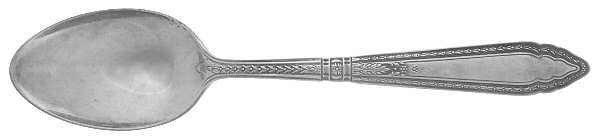 Oxford (Sterling, 1928, No Monograms) Teaspoon