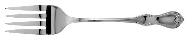 Oxford (Stainless, 1967) Medium Solid Cold Meat Serving Fork