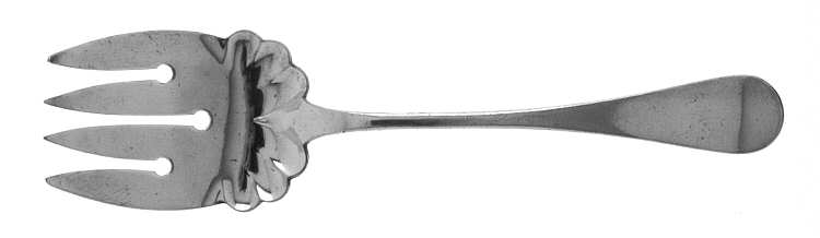 Palace (Silverplate) Medium Solid Cold Meat Serving Fork