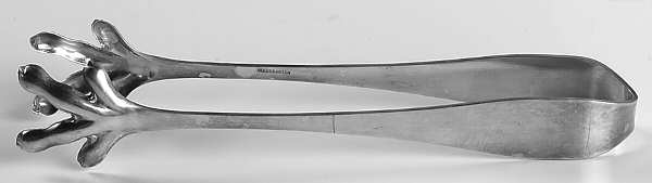 Palace (Silverplate) Large Ice Serving Tongs with Claw Tips
