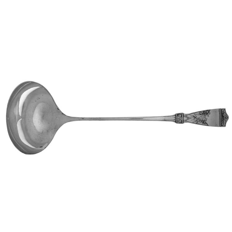 Parisian (Silverplate, 1887) Solid Soup Ladle
