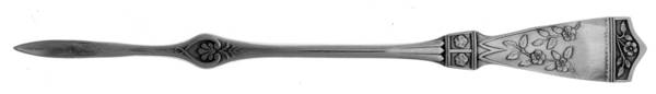 Parisian (Silverplate, 1887) Solid Nut Pick