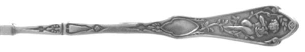 Pearl (Silverplate, 1898) Solid Nut Pick