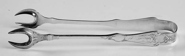 Pearl (Silverplate, 1898) Sugar Tongs