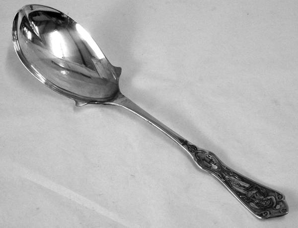Pearl (Silverplate, 1898) Small Solid Berry/Casserole Spoon