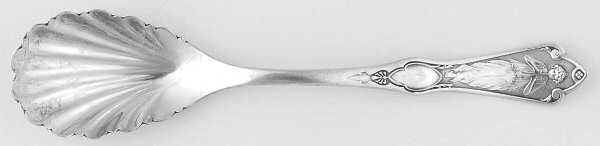 Pearl (Silverplate, 1898) Sugar Shell Spoon