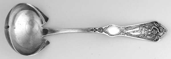 Pearl (Silverplate, 1898) Solid Gravy Ladle
