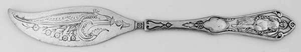 Pearl (Silverplate, 1898) Individual Solid Fish Knife