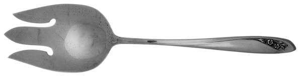 Petite Fleur (Sterling, 1961) Solid Salad Serving Fork