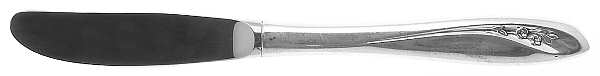 Petite Fleur (Sterling, 1961) Modern Hollow Butter Spreader (Stainless)