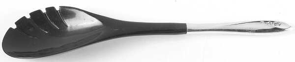 Petite Fleur (Sterling, 1961) Salad Serving Fork with Plastic Prongs