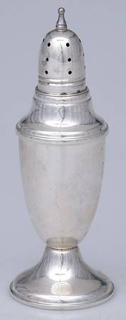 The Pilgrim (Sterling) Weighted Salt Shaker