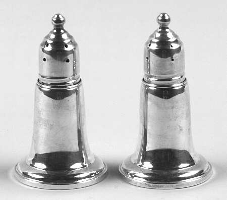 The Pilgrim (Sterling) Weighted Salt and Pepper Set