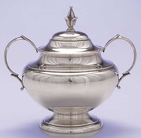 The Pilgrim (Sterling) Sugar Bowl & Lid