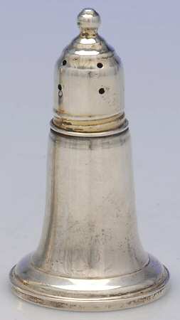 The Pilgrim (Sterling) Weighted Salt Shaker