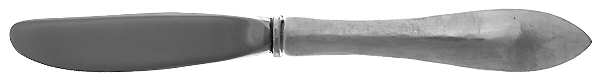 Sterling Antique (Sterling, 1999) Modern Hollow Butter Spreader (Stainless)