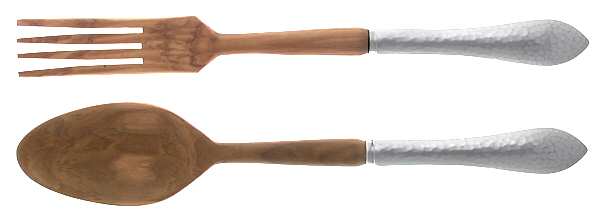 Sterling Antique (Sterling, 1999) Wooden Bowl 2-Piece Salad Set