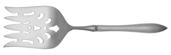 Pointed Antique (Sterling, 1895) Fish Serving Fork with Stainless Tines HC