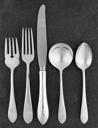 Pointed Antique (Sterling, 1895) 40  Piece Estate Set