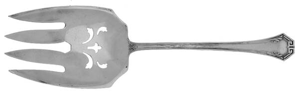 Pompeian (Silverplate, 1930) Solid Salad Serving Fork