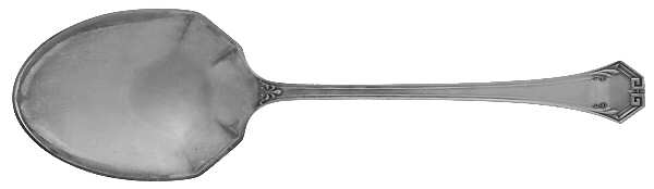 Pompeian (Silverplate, 1930) Medium Solid Berry/Casserole Spoon
