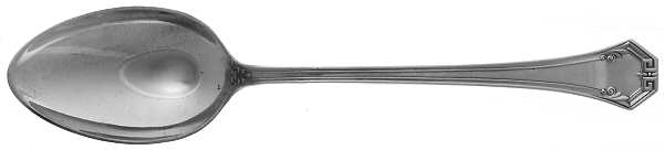 Pompeian (Silverplate, 1930) Place/Oval Soup Spoon