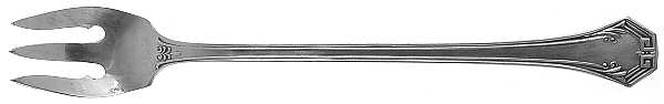 Pompeian (Silverplate, 1930) Oyster Fork