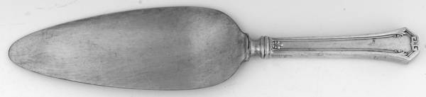 Pompeian (Silverplate, 1930) Pie Server with Silverplate Blade