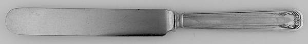 Pompeian (Silverplate, 1930) Blunt Solid Knife