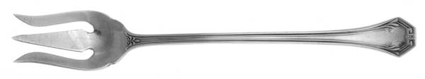Pompeian (Silverplate, 1930) Short Handle Pickle/Olive Fork