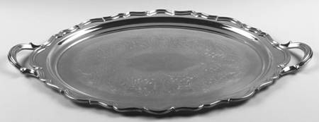 Provincial (Silverplate, Hollowware) Large Silverplate Waiter Tray