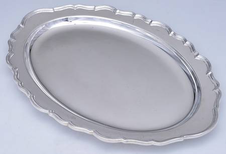 Provincial (Silverplate, Hollowware) 18" Oval Serving Platter