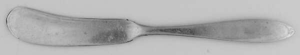 Queen Mary (Silverplate, 1930) Flat Handle Butter Spreader