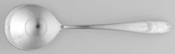 Queen Mary (Silverplate, 1930) Round Bowl Soup Spoon (Bouillon)