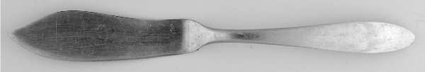 Queen Mary (Silverplate, 1930) Flat Handle Master Butter Knife