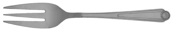 Soho Medium Solid Cold Meat Serving Fork