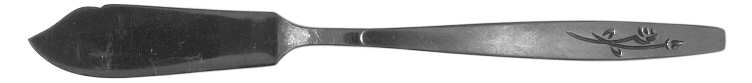 Roselyn (STAINLESS) Flat Handle Master Butter Knife
