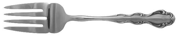 Regency (Stainless, 1965) Large Solid Cold Meat Serving Fork