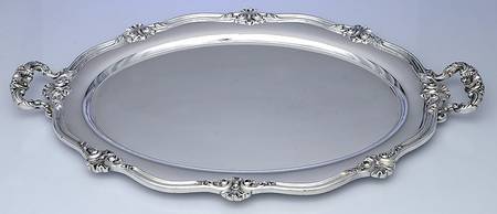 Regent-Plain (Silverplate Hollowware) Large Silverplate Waiter Tray