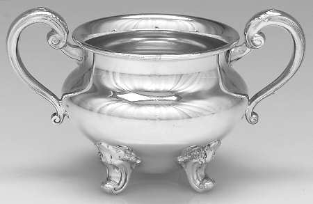 Regent-Plain (Silverplate Hollowware) Mini Sugar Bowl No Lid