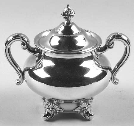 Regent-Plain (Silverplate Hollowware) Sugar Bowl & Lid
