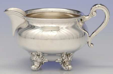 Regent-Plain (Silverplate Hollowware) Plated Gravy Boat No Underplate