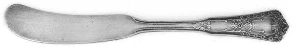 Rembrandt (Silverplate, 1935) Flat Handle Butter Spreader