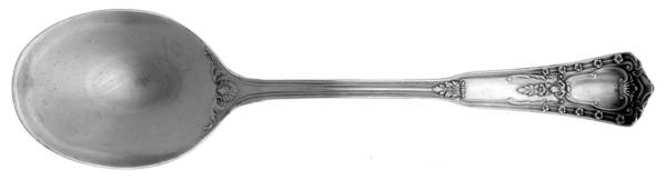 Rembrandt (Silverplate, 1935) Round Bowl Soup Spoon (Gumbo)