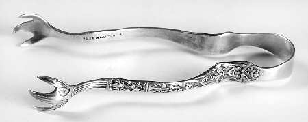 Renaissance (Silverplate, 1886, No Monos) Sugar Tongs
